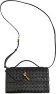 Bottega Veneta Andiamo Intrecciato Leather Top Handle Bag