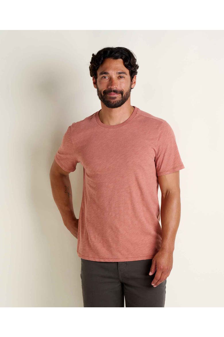 Men's Boundless Jersey Short Sleeve Crew, Main, color, Copper