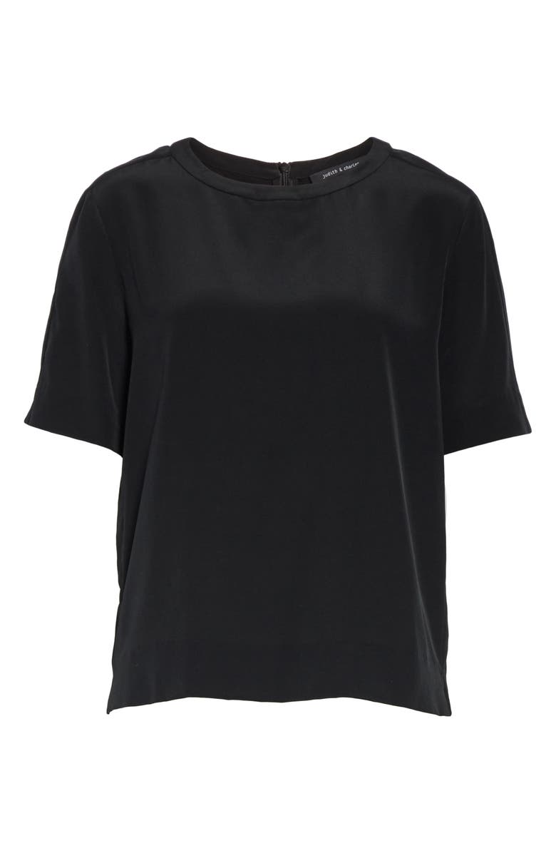 Judith & Charles Realism Silk Blouse, Alternate, color,