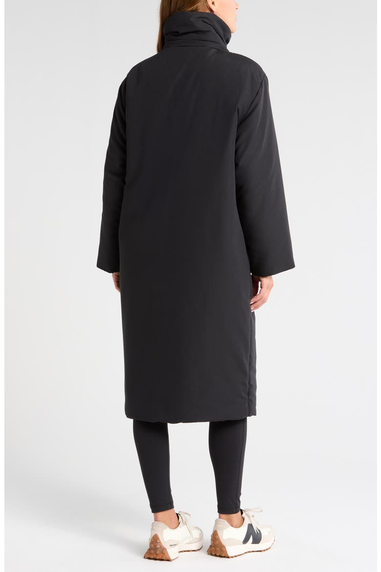 Duvet Insulated Coat, Alternate, color, BLACK