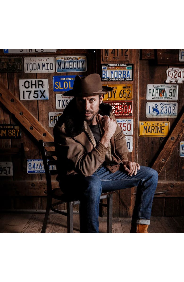 Stetson Stratoliner Hat, Alternate, color, Walnut