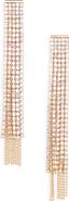 NATASHA Crystal Fringe Drop Earrings