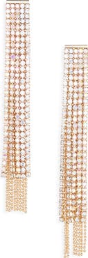 Tasha Crystal Fringe Drop Earrings