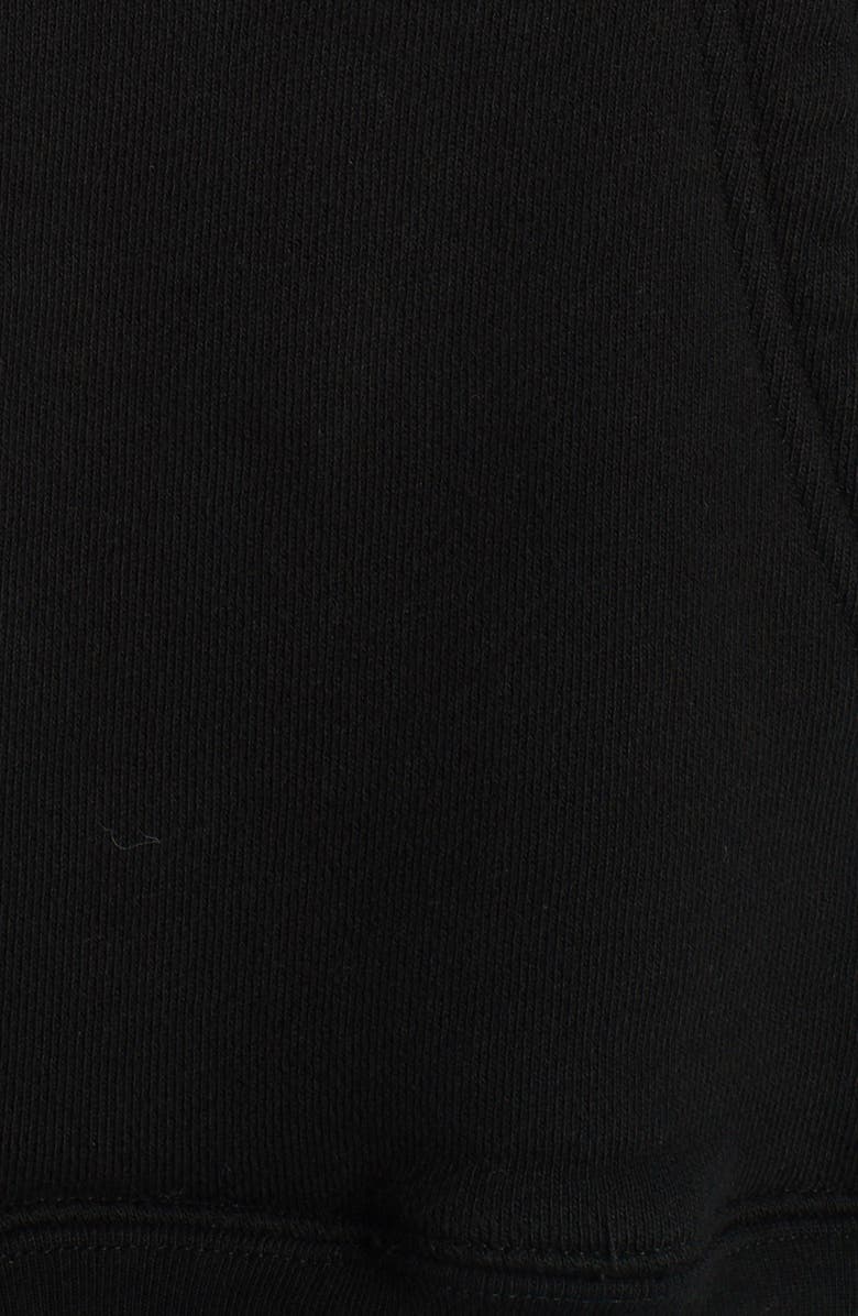 Palm Angels Spray Logo Heart Cotton Hoodie, Alternate, color, 