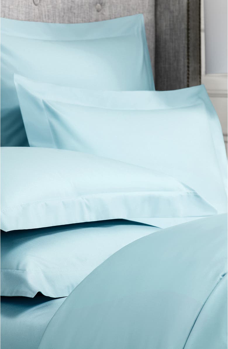 Togas Royal Duvet Cover, Alternate, color, Sky Blue