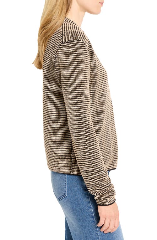 Nic + Zoe Nic+zoe Pixel Hooked Up Cardigan In Multi