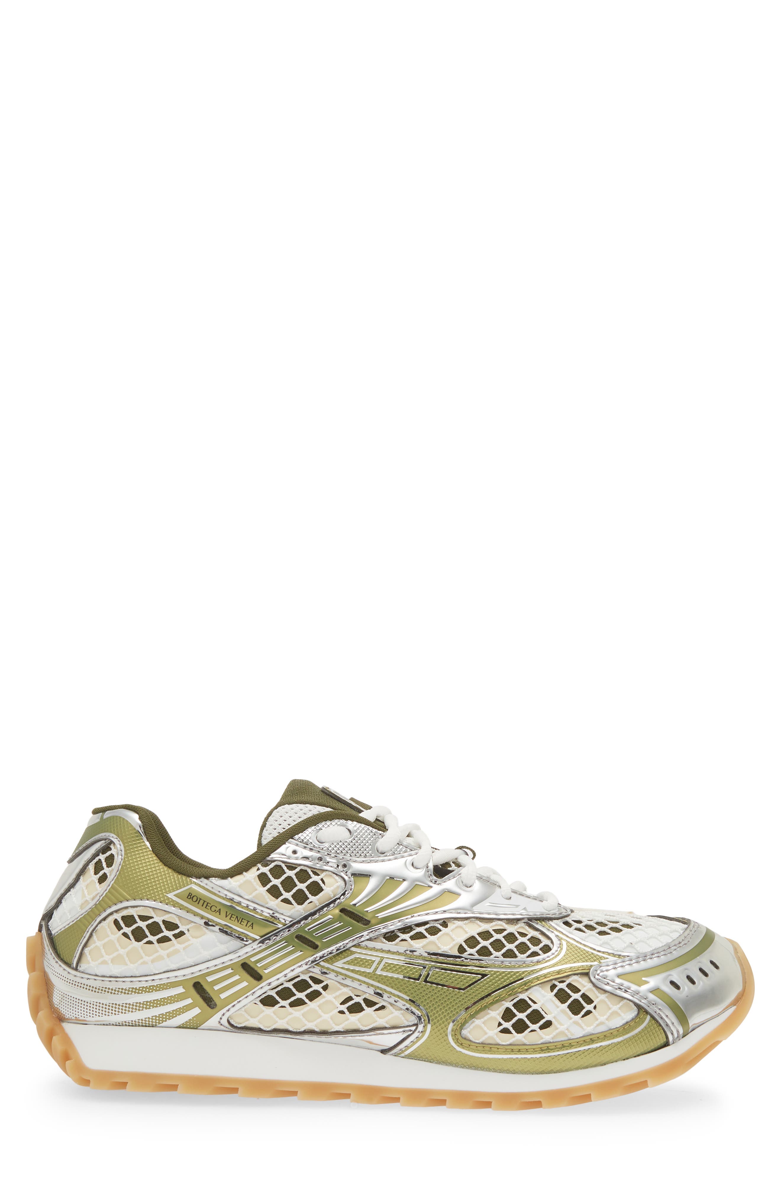 Bottega Veneta Orbit Low Top Sneaker, Alternate, color, 2848 Mud/White