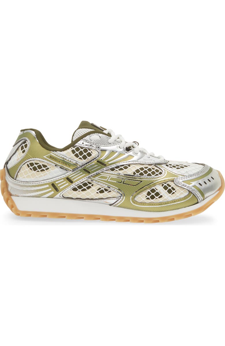 Bottega Veneta Orbit Low Top Sneaker, Alternate, color, 2848 Mud/White