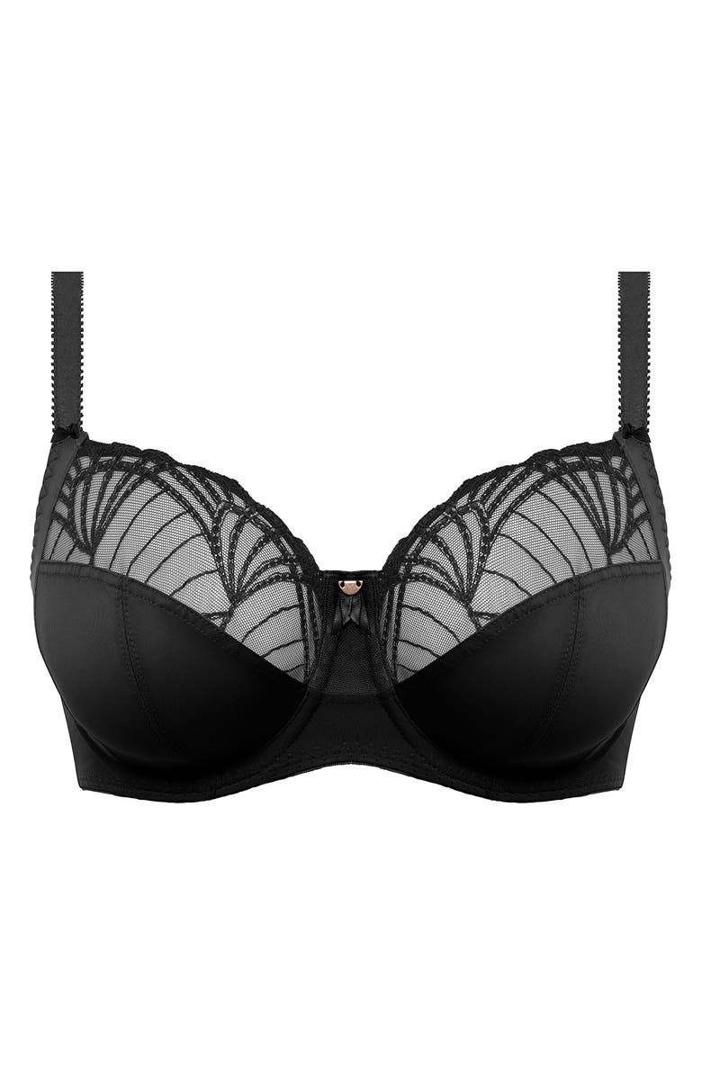 Fantasie Adelle Underwire Side Support Bra, Alternate, color, Black
