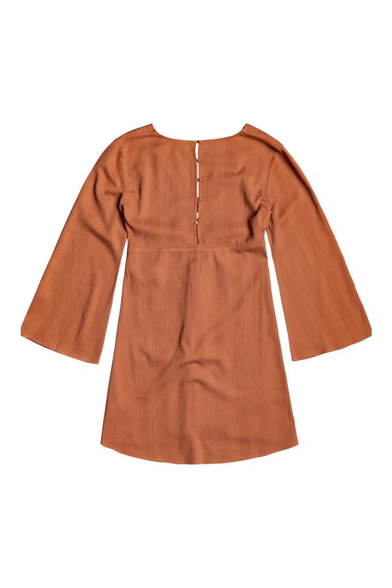 Nothing Compares Long Sleeve Dress, Alternate, color, AUBURN