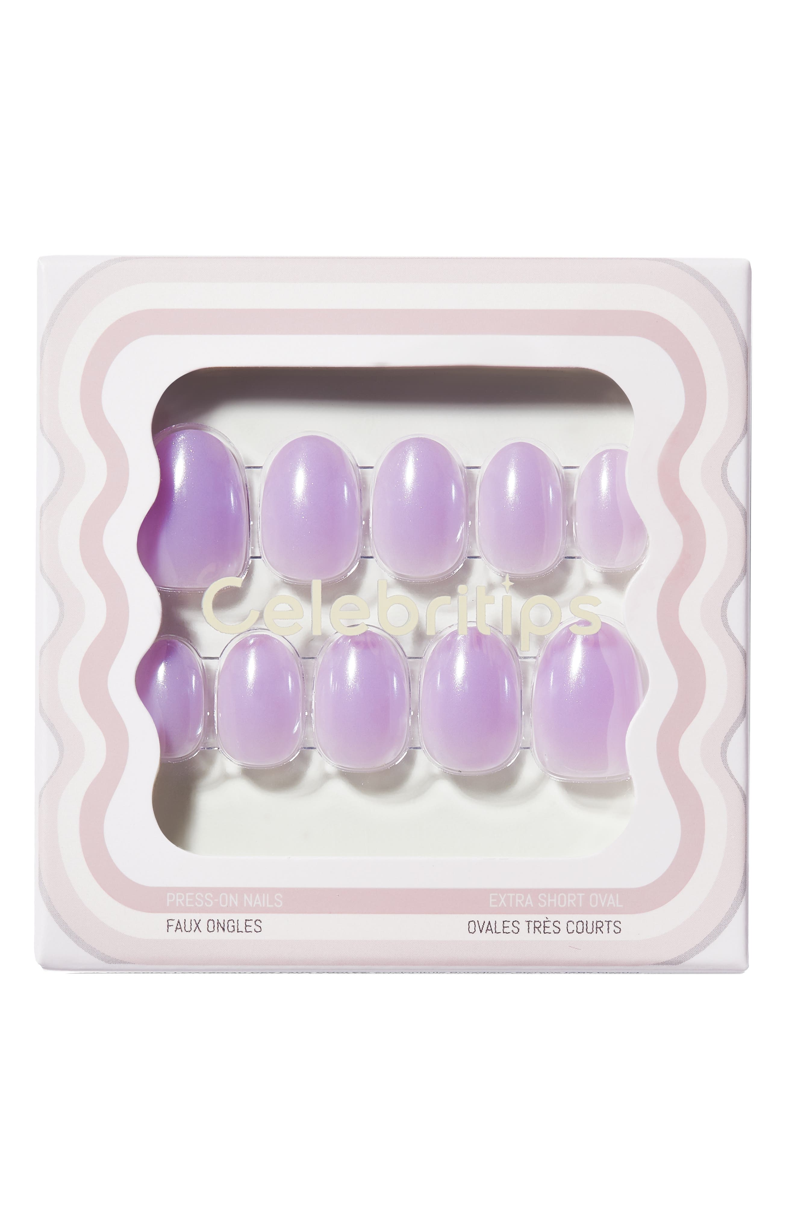 Lavender Glaze Press-On Nails