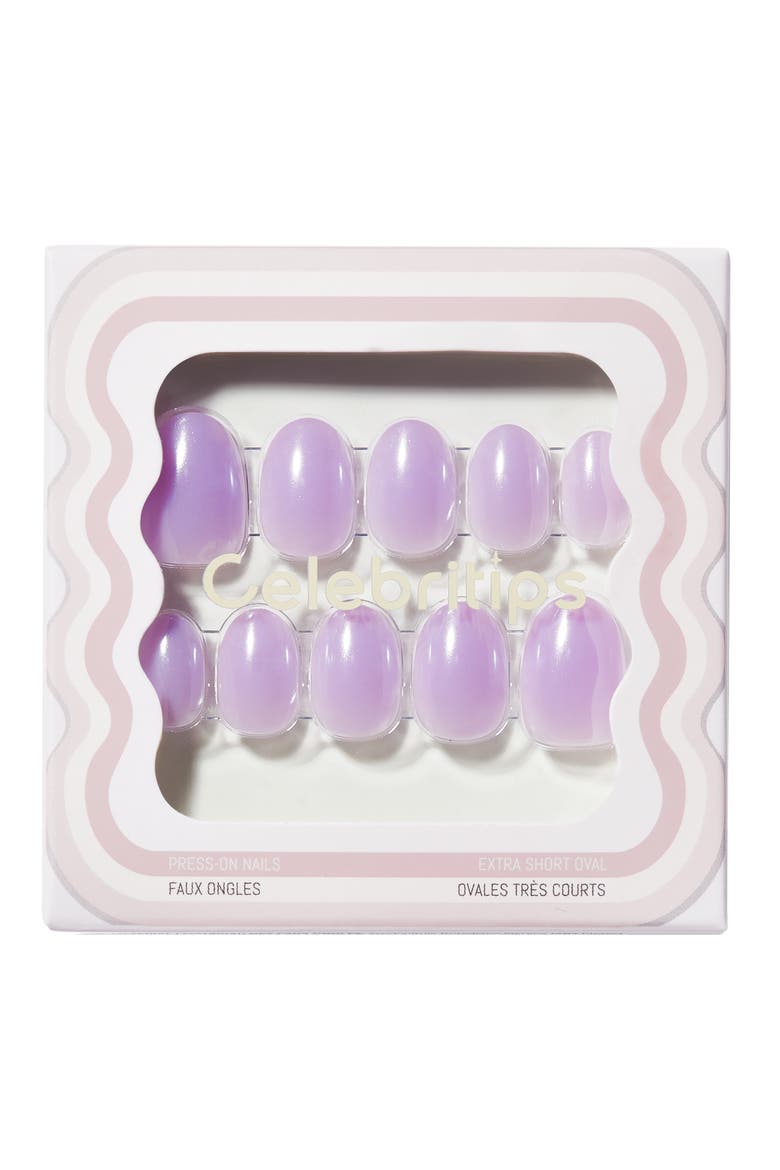 Lavender Glaze Press-On Nails, Main, color, LAVENDER GLAZE