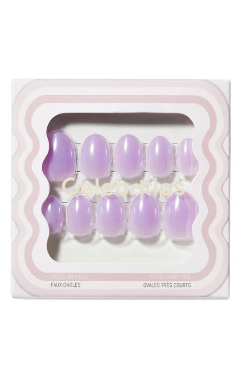 Lavender Glaze Press-On Nails