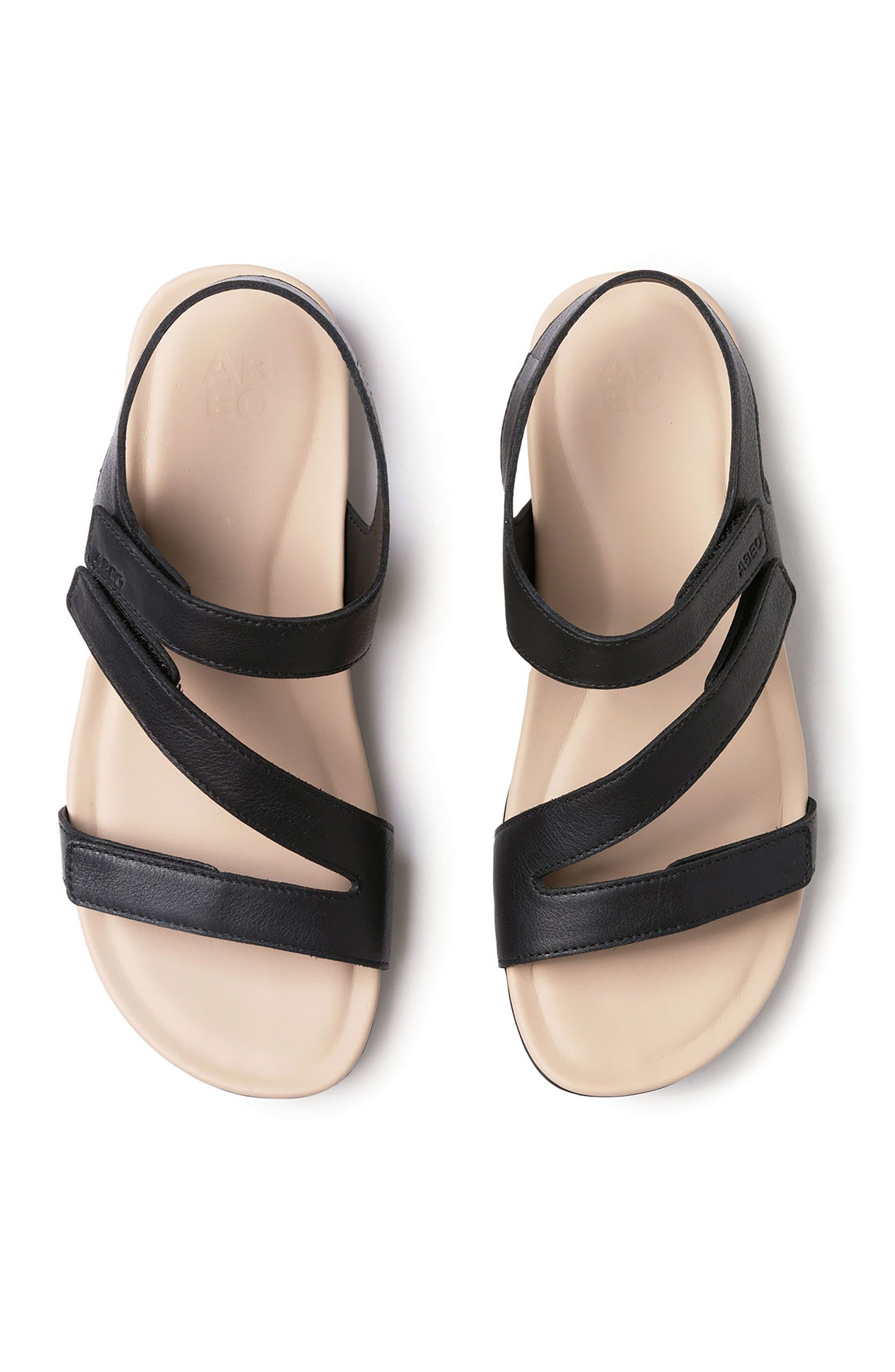 ABEO Oasis Sandal, Alternate, color, Black - Regular