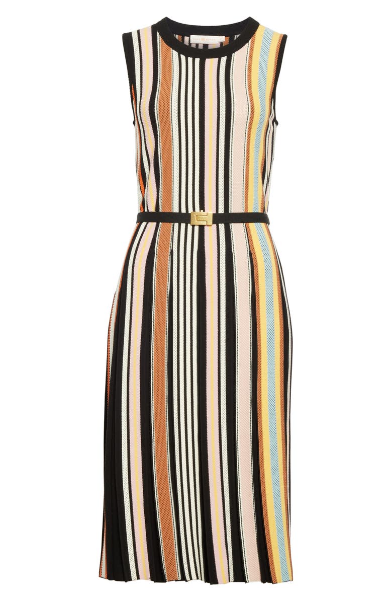 Tory Burch Stripe Sweater Dress, Alternate, color, 