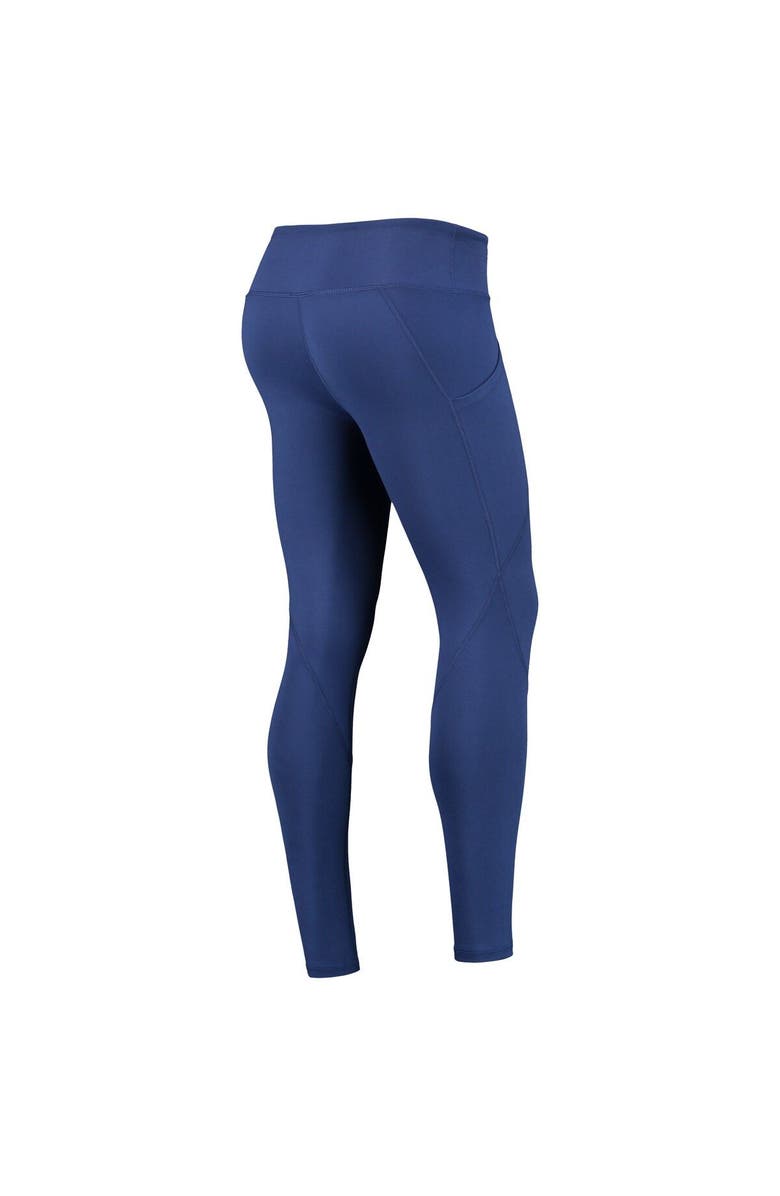 ZOOZATZ Women's ZooZatz Navy West Virginia Mountaineers Pocketed Leggings, Alternate, color,