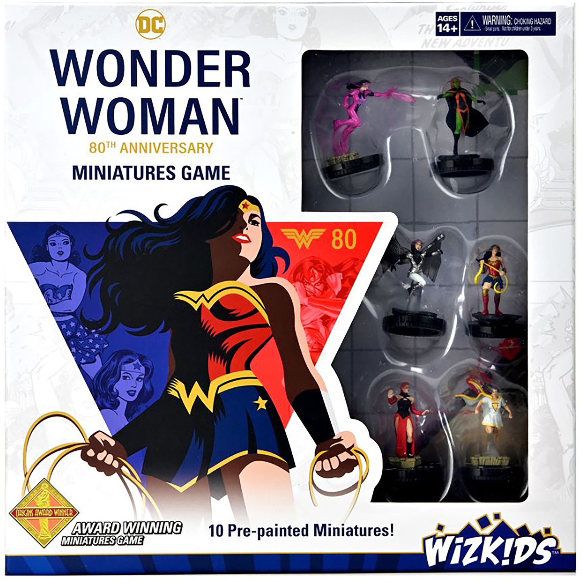 WizKids Games DC Comics HeroClix Wonder Woman 80th Anniversary Miniatures Game in Multicolored 