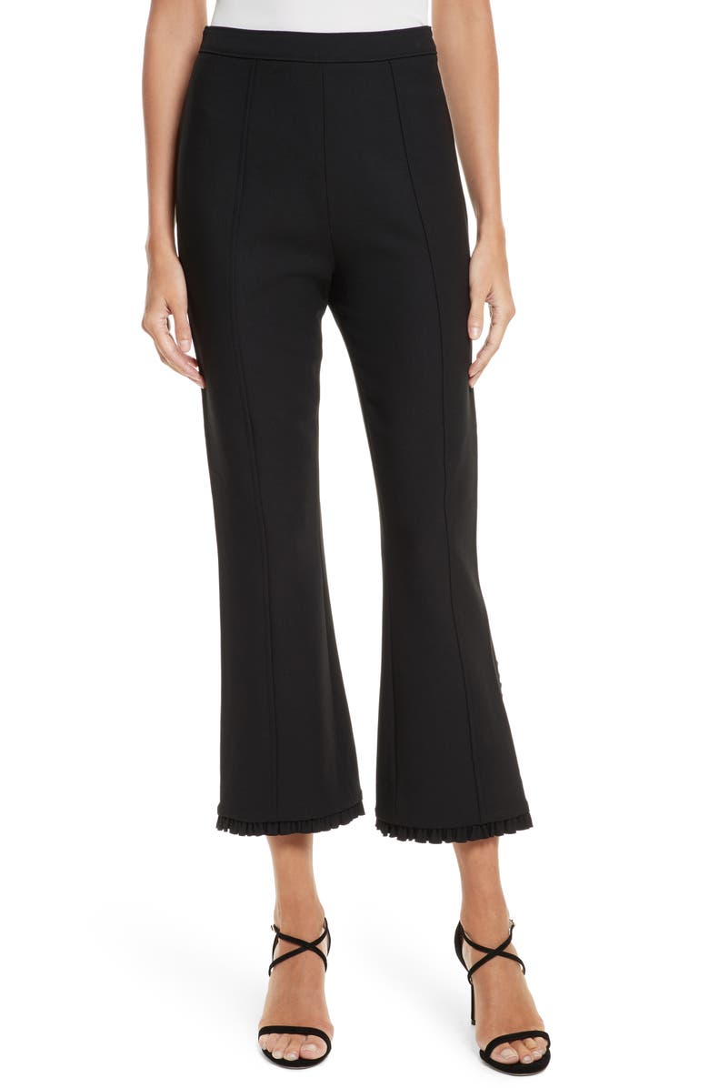 Cinq à Sept Seneca Flare Leg Crop Pants, Main, color,