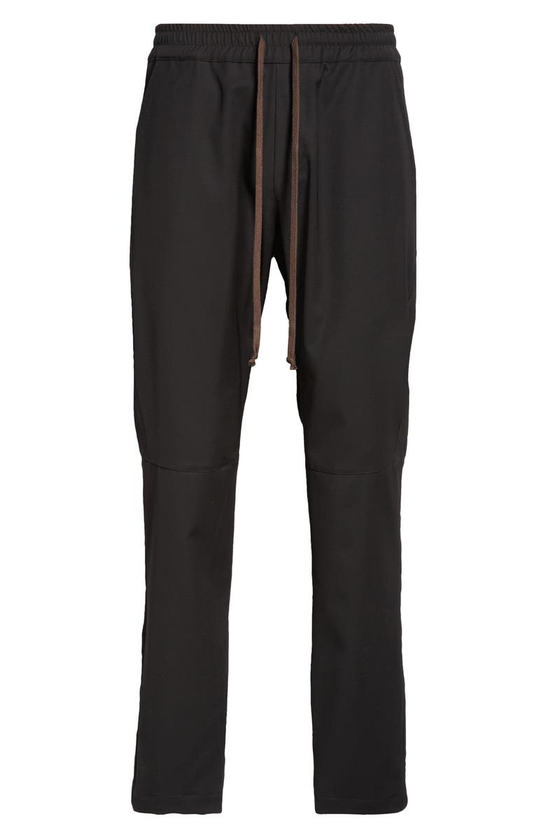 JKEEFER Moto Wool Pants, Alternate, color, Black