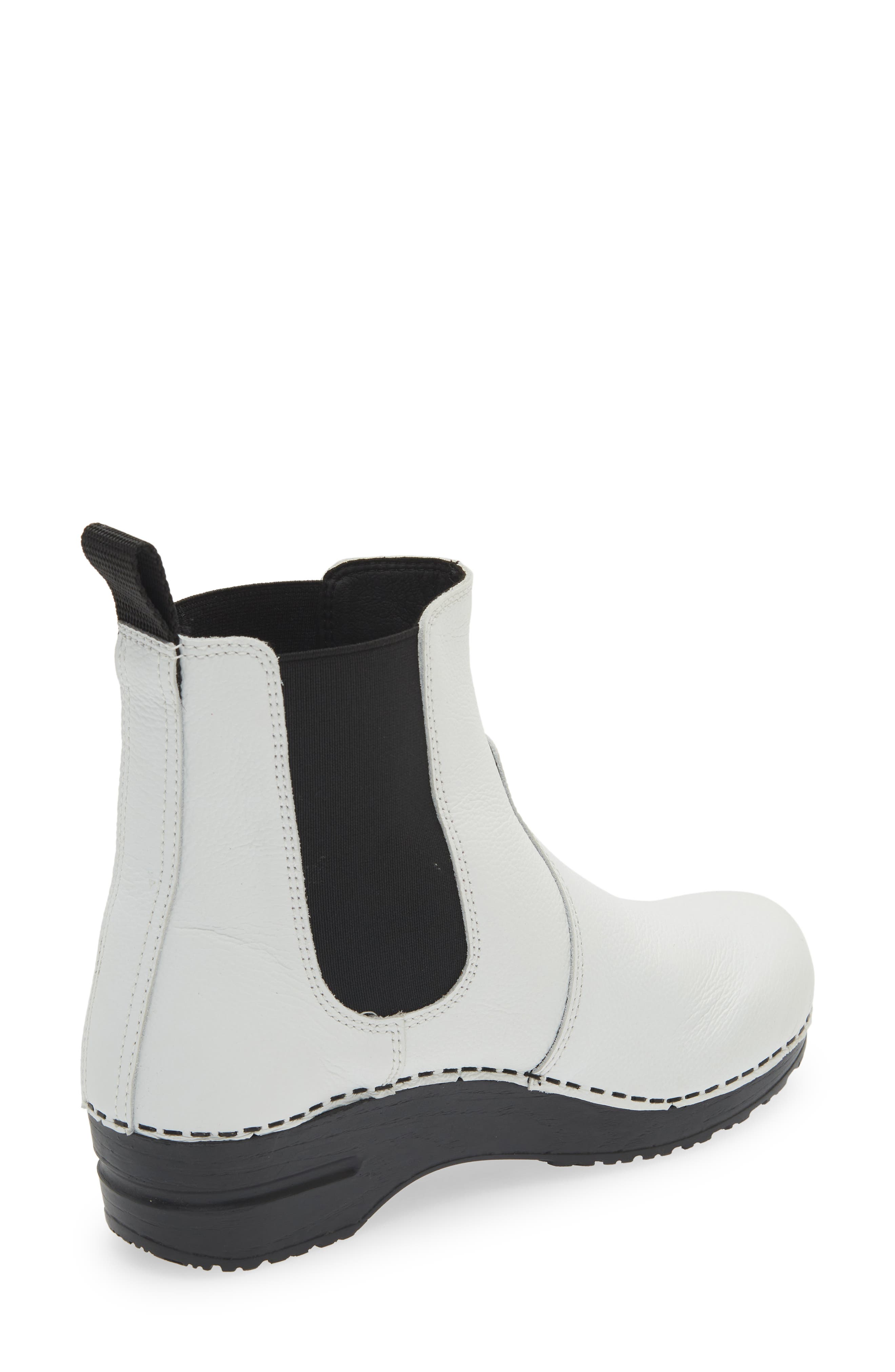 Sanita Aalbek Chelsea Boot, Alternate, color, White