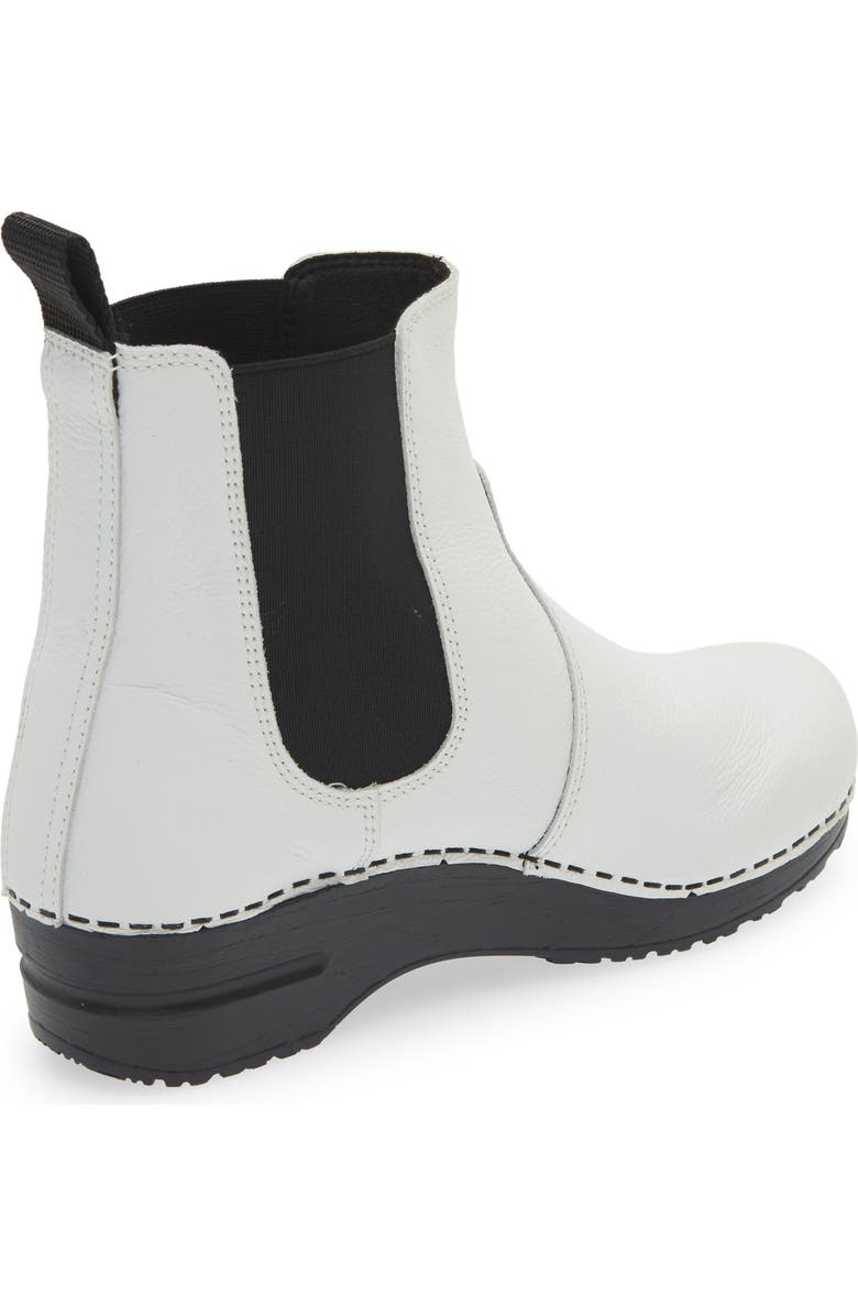 Sanita Aalbek Chelsea Boot, Alternate, color, White