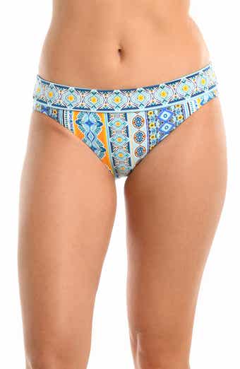 La Blanca Scarf Banded Hipster Bikini Bottoms