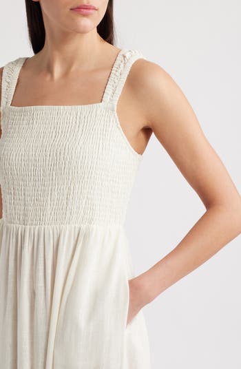 Smocked Tiered Maxi Dress