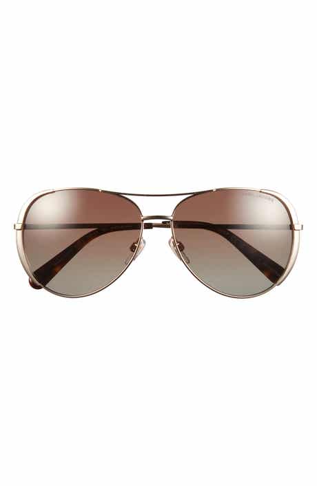 Marc Jacobs 59mm Gradient Polarized Aviator Sunglasses