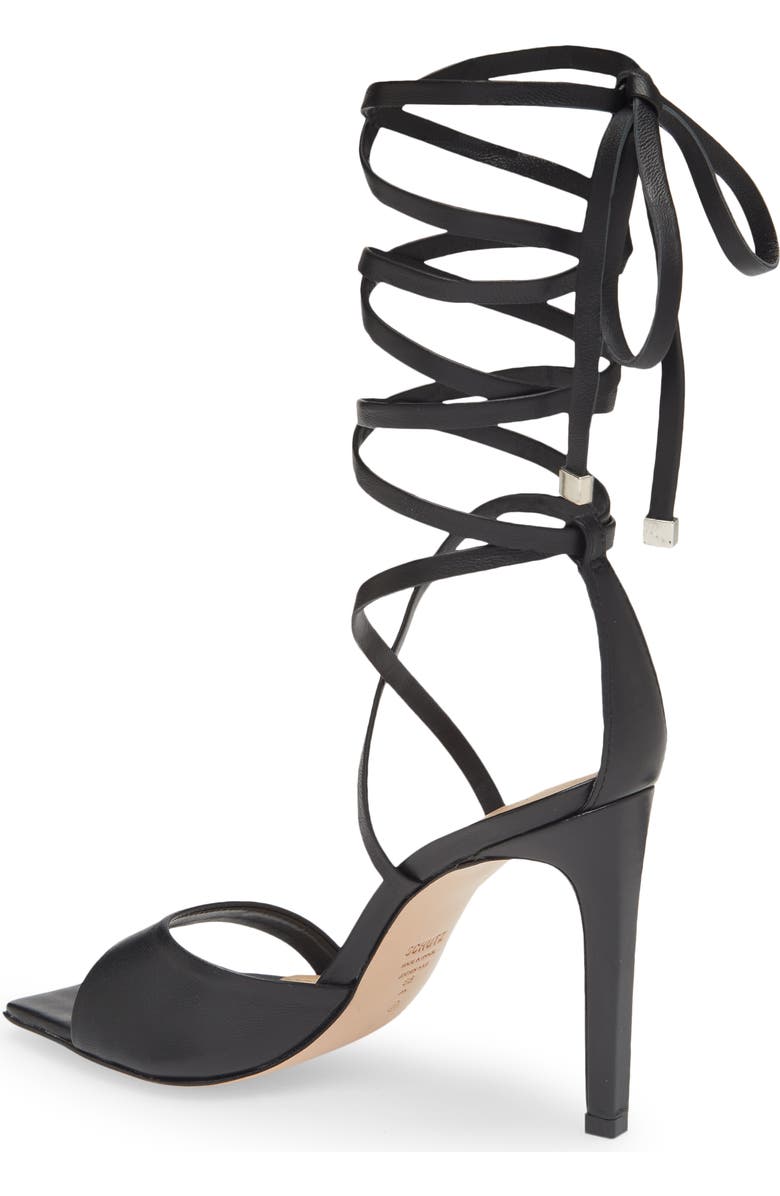Schutz Bryce Ankle Wrap Sandal, Alternate, color,
