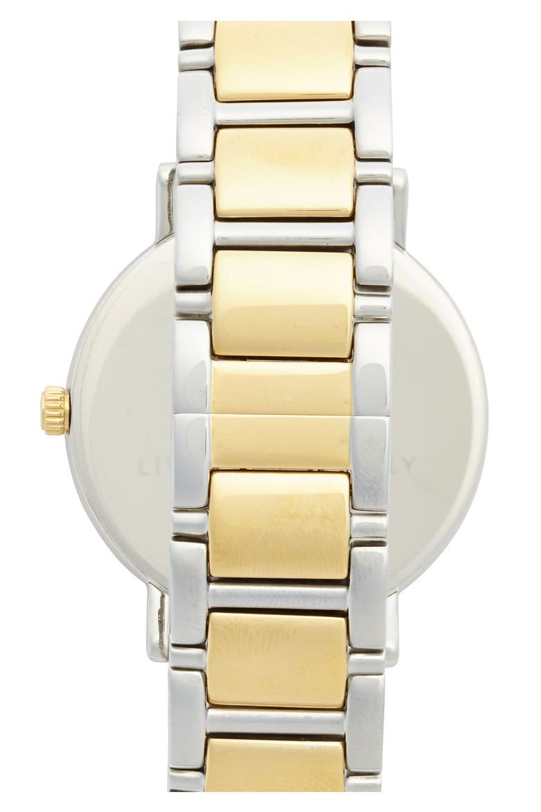 'gramercy grand' bracelet watch, 38mm, Alternate, color, GOLD/ SILVER