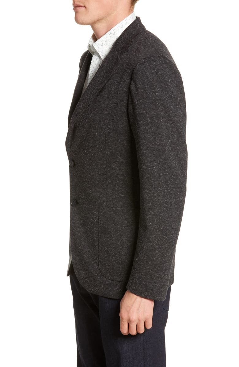 NORDSTROM MEN'S SHOP Trim Fit Essential Knit Blazer, Alternate, color,
