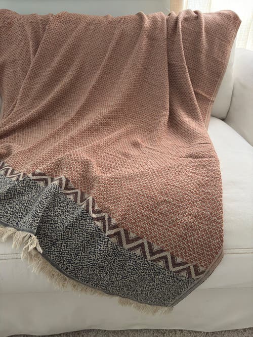 Anaya Mountain Peak Throw In Brown