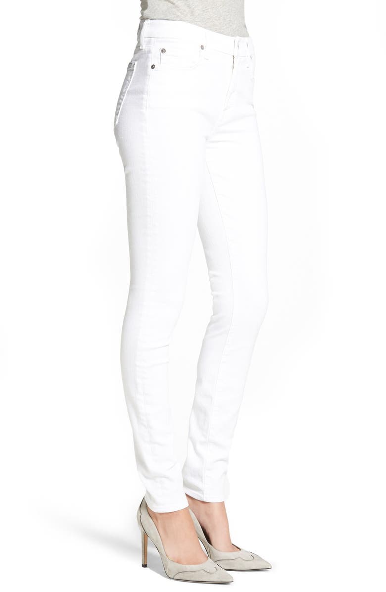 7 For All Mankind <sup>®</sup> 'The Skinny' Skinny Jeans, Alternate, color, 