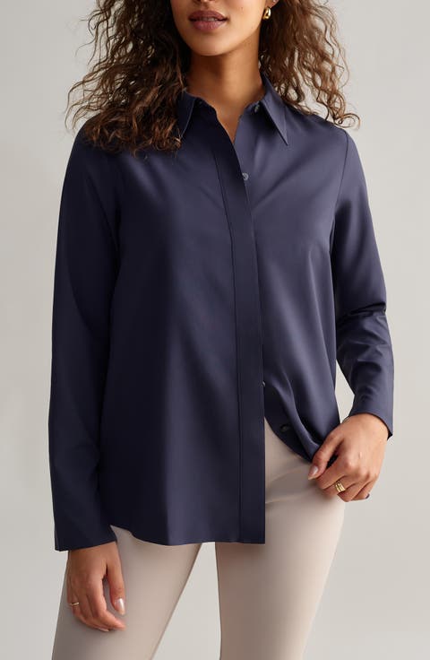 Mirage Water Repellent Performance Button-Up Shirt