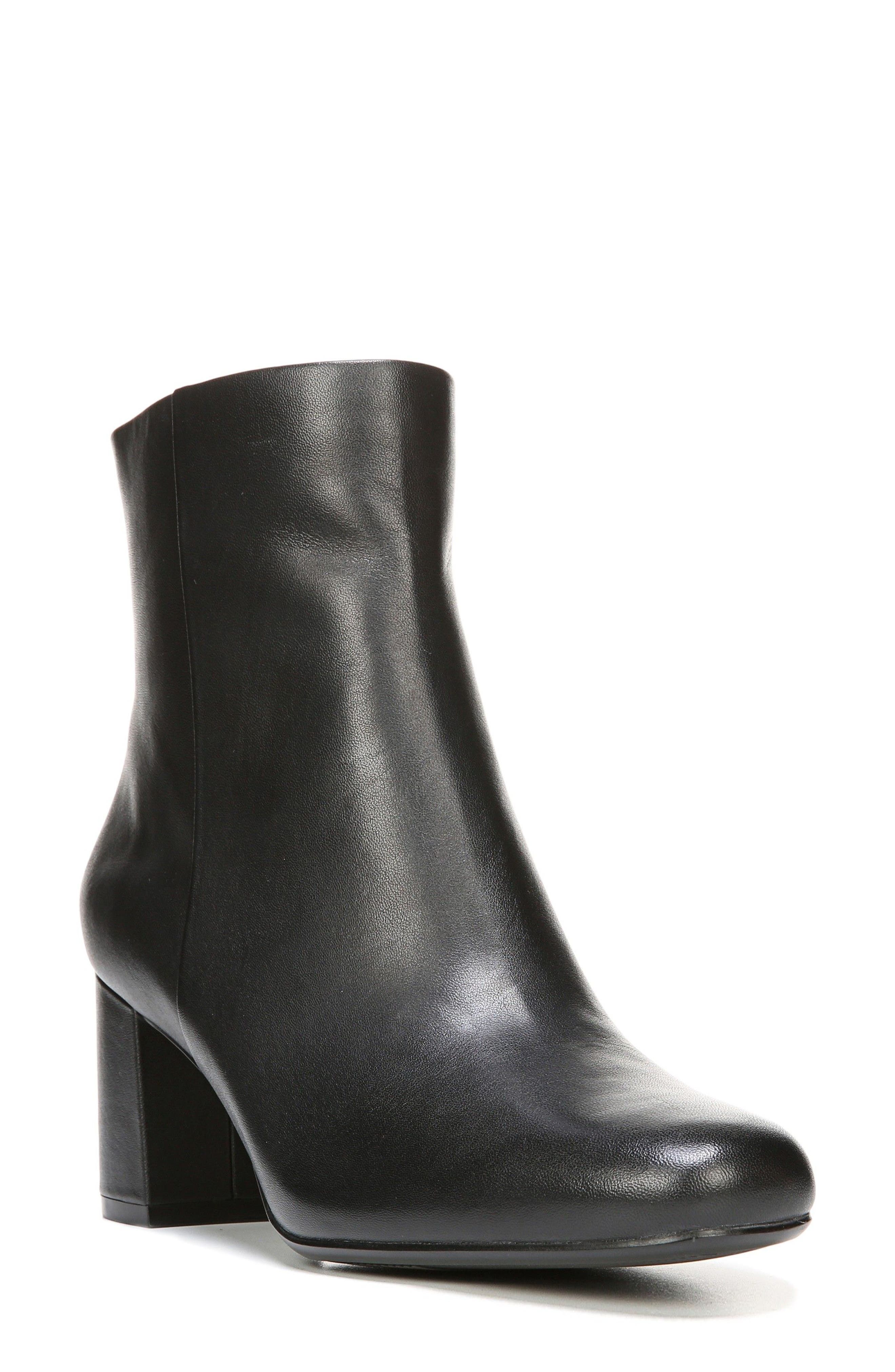 Westing Bootie, Main, color, BLACK LEATHER
