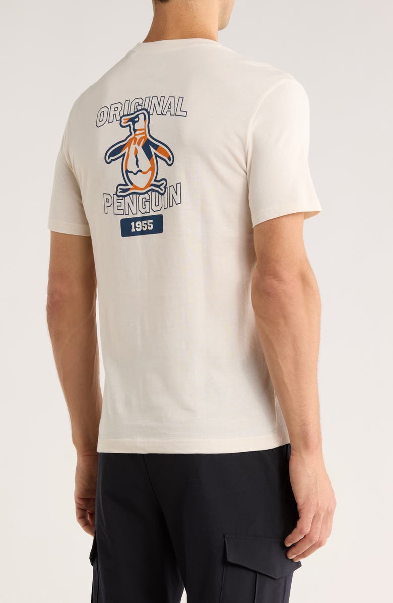 Original Penguin Penguin Cotton Jersey Graphic T-Shirt, Alternate, color, Birch