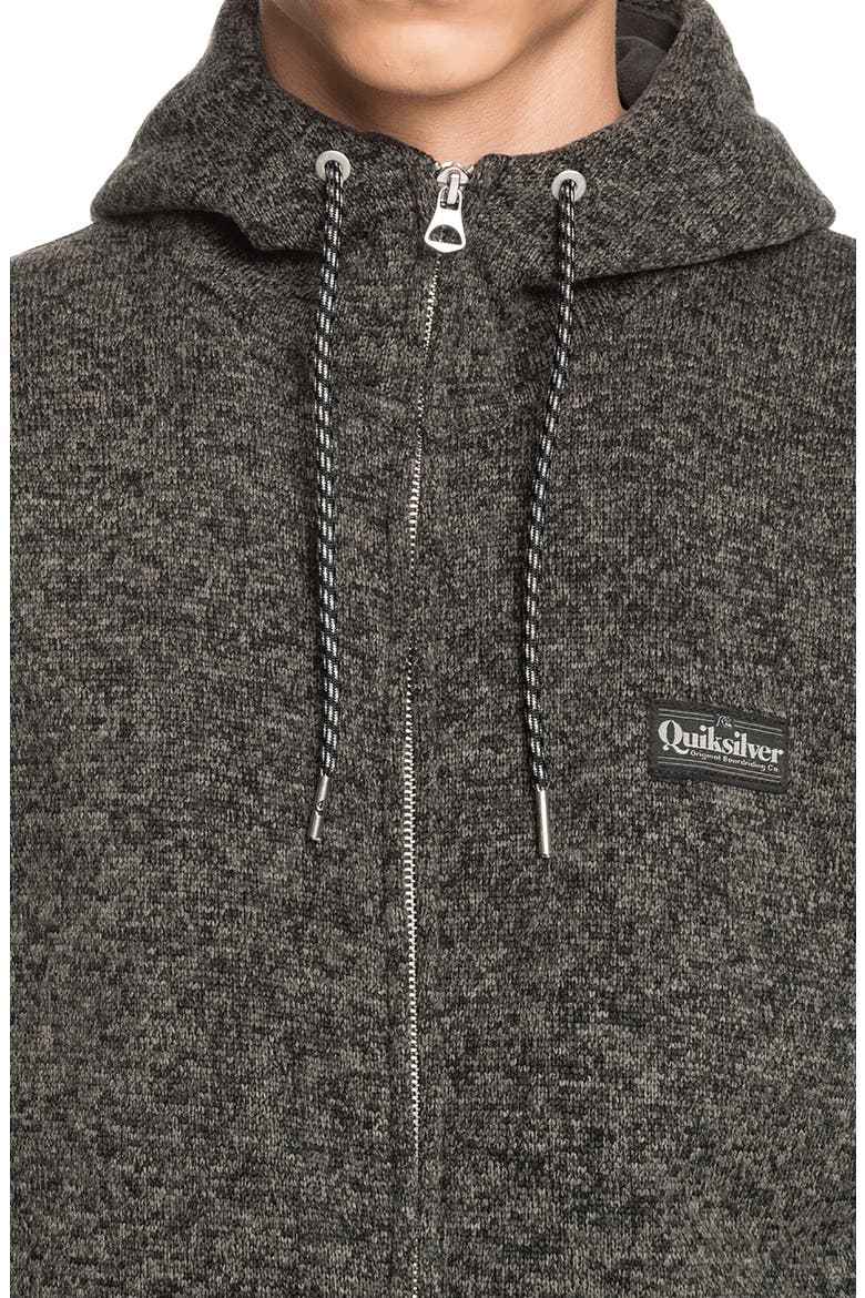 Keller Zip Hoodie, Alternate, color, DARK GREY HEATHER