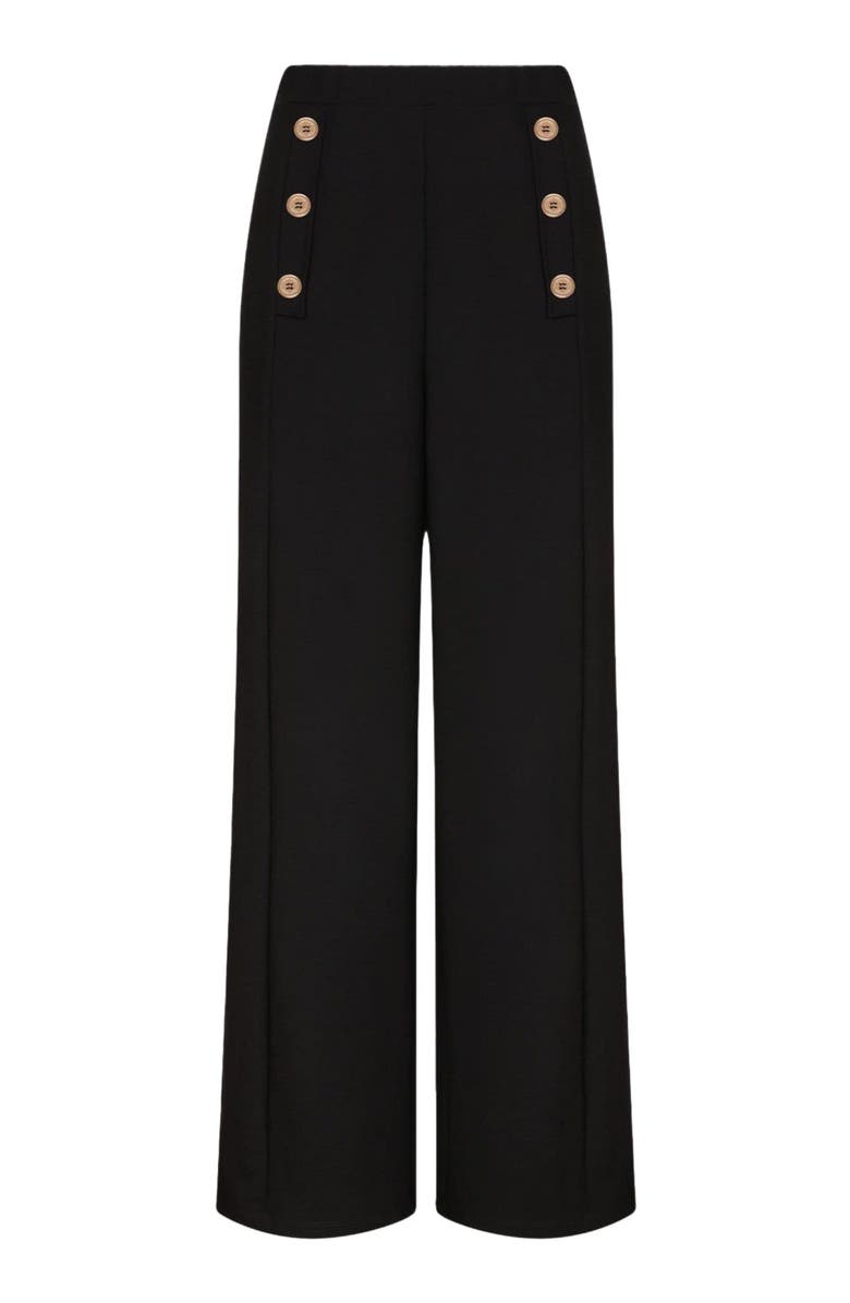 Saint + Sofia Chelsea Pant, Alternate, color, Black