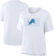 FANATICS Women's Fanatics Ash Detroit Lions Line Em Up T-Shirt