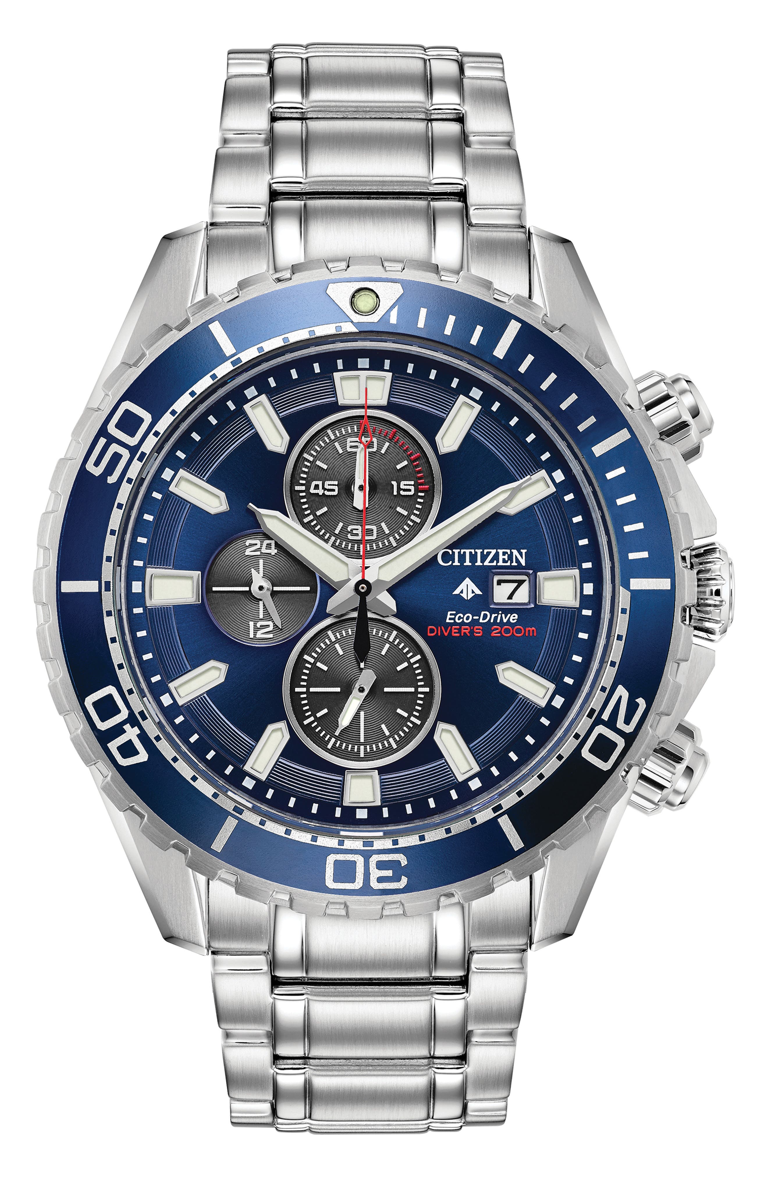 selected BLUE/ SILVER-TONE