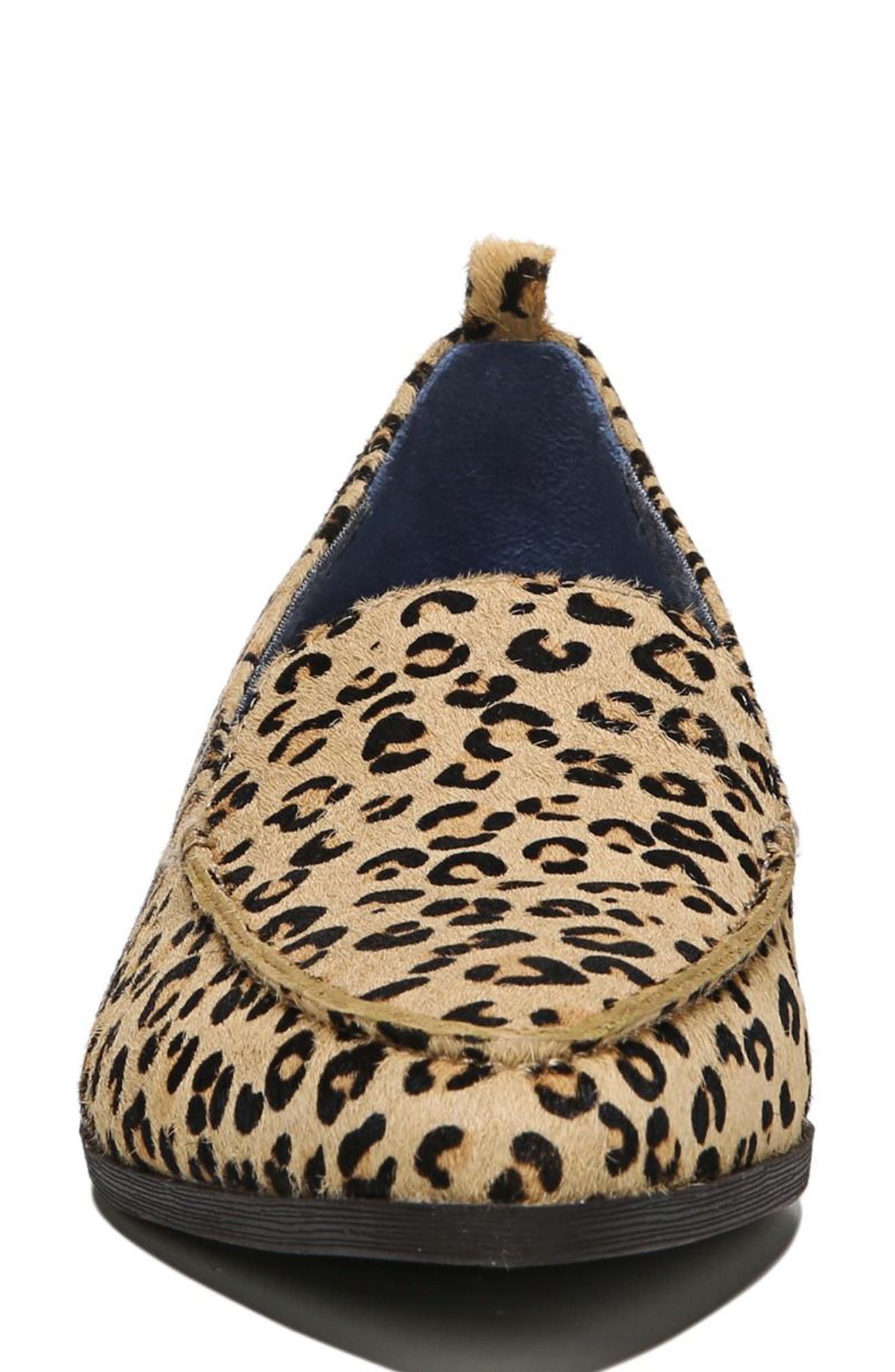 Elegant Genuine Calf Hair Loafer, Alternate, color, LEOPARD PRINT CALF HAIR