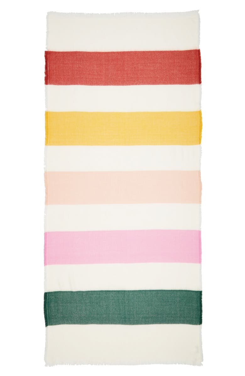 Madewell Multi Stripe Scarf, Alternate, color, 
