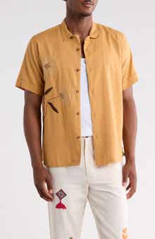Imaran Embroidered Button-Up Shirt