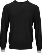 Lords of Harlech Colin Jacquard Merino Wool Paisley Sweater