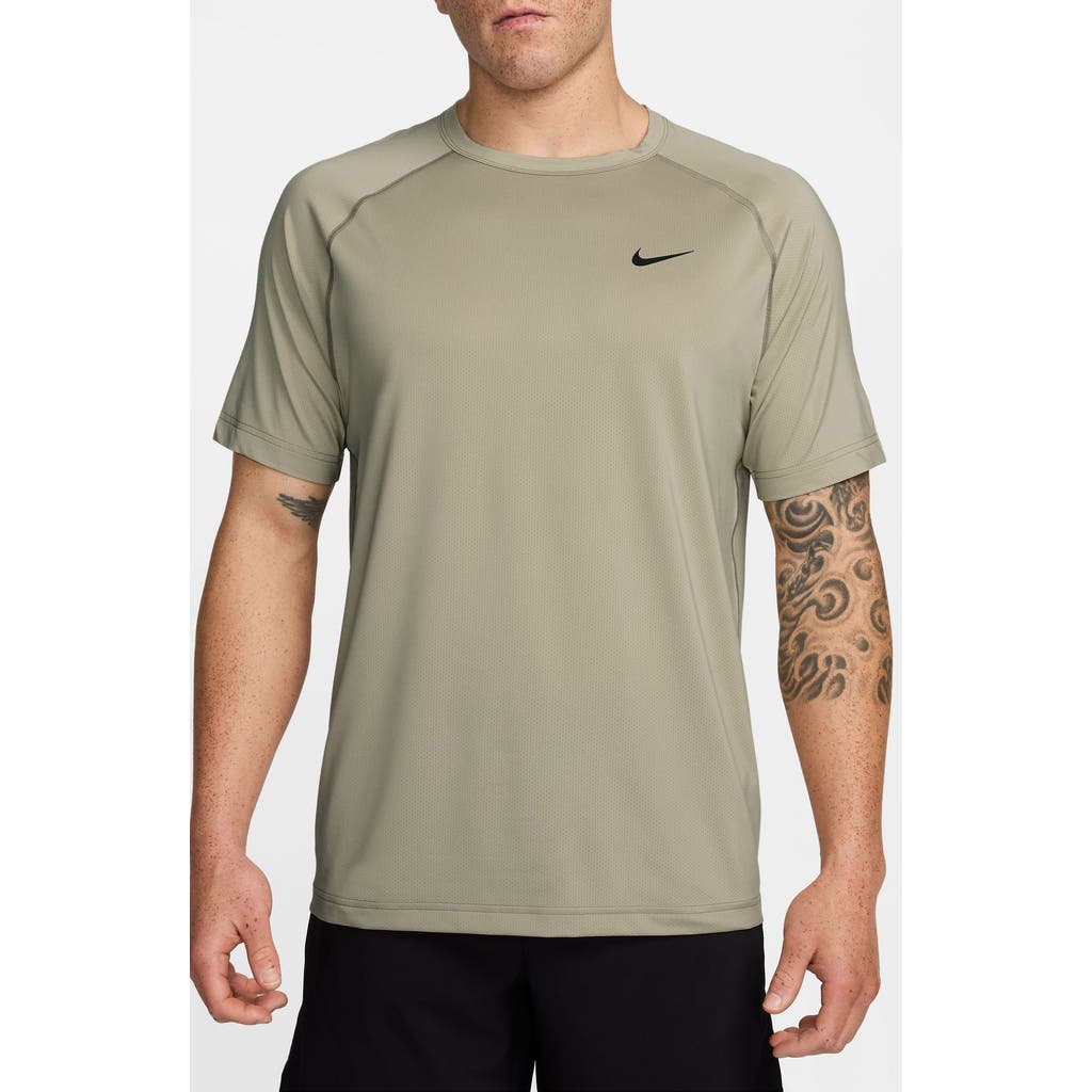 Nike Dri-fit Ready Training T-shirt In Desert Khaki/black