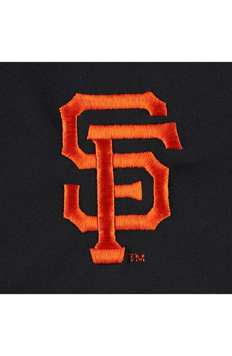 DUNBROOKE Men's Dunbrooke Black/Heather Gray San Francisco Giants Alpha Full-Zip Jacket, Alternate, color, Black