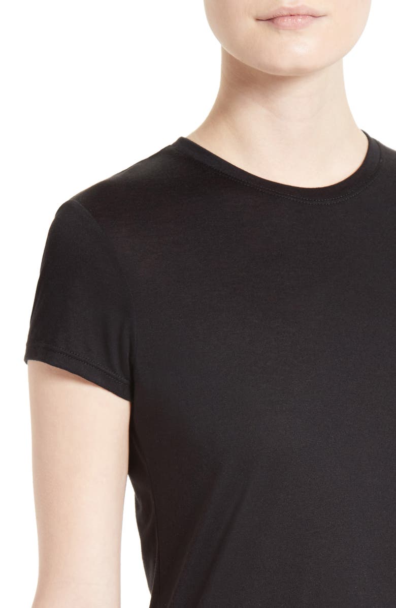 Twenty Cotton & Modal Fitted Tee, Alternate, color, 