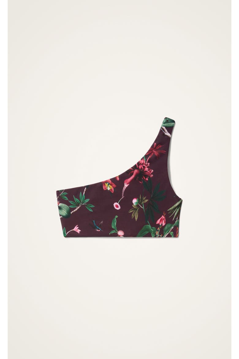 Goddess Bikini Top, Alternate, color, Zooflora Mini Bordeaux