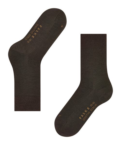 Falke Sensitive Berlin Socks For Diabetics In Brown