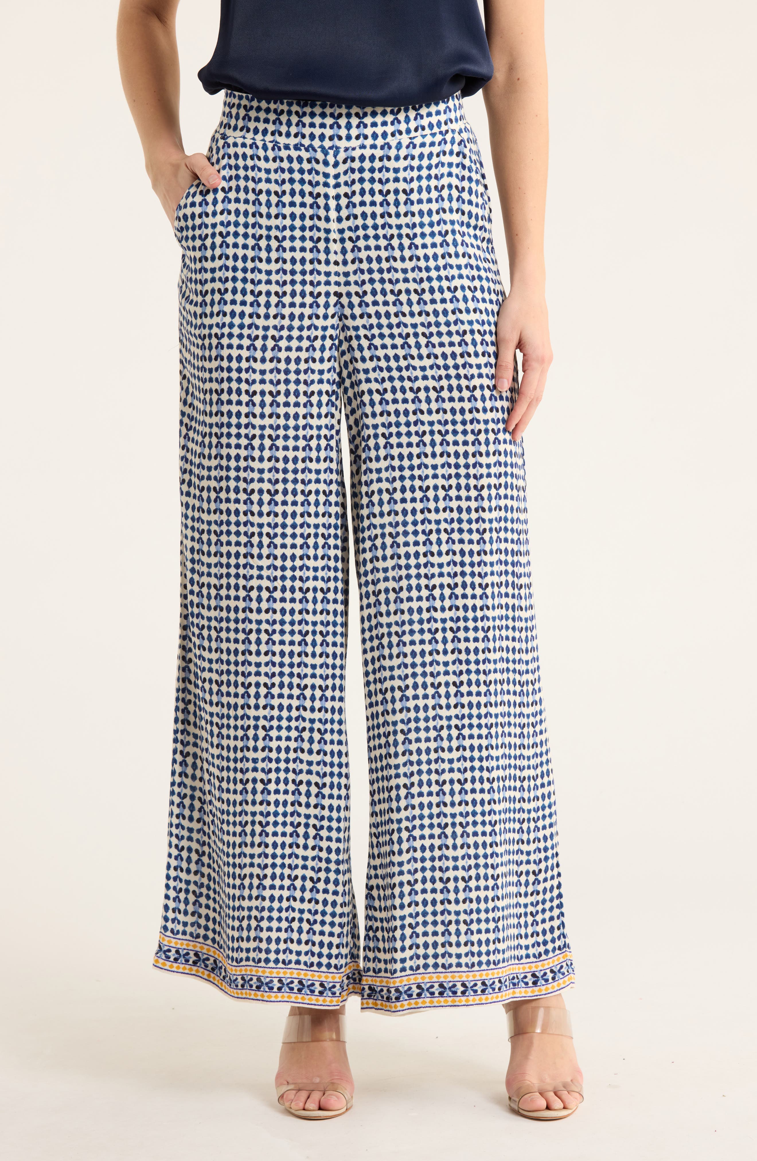 MAX STUDIO Crop Wide Leg Pants